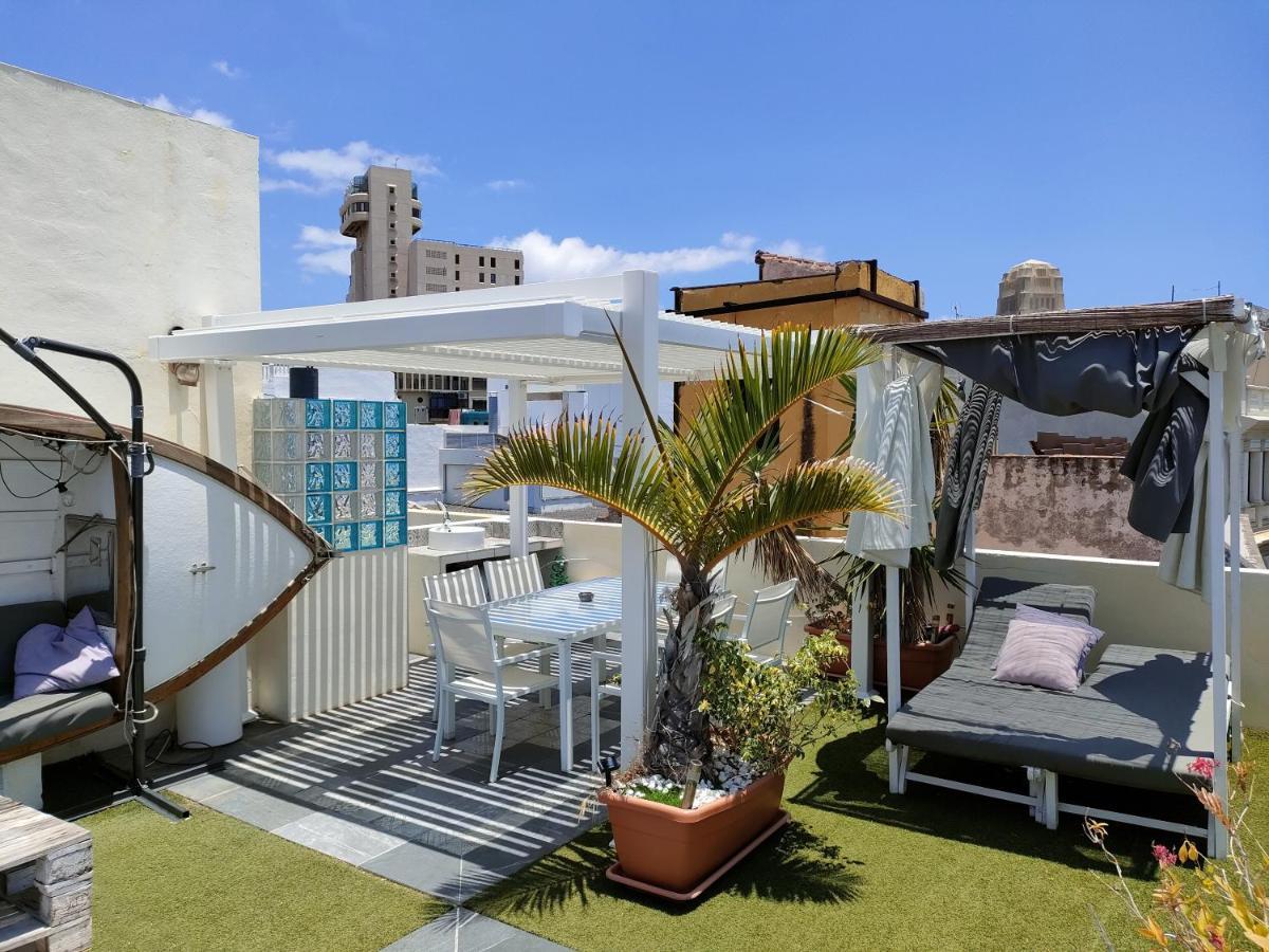 شقة Terraza Del Atlantico, Un Oasis En La Ciudad سانتا كروز دي تينيريف المظهر الخارجي الصورة